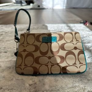 Vintage Coach wristlet